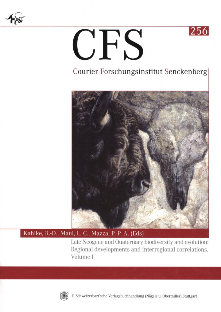 Cover Courier Forschungsinstitut Senckenberg 256