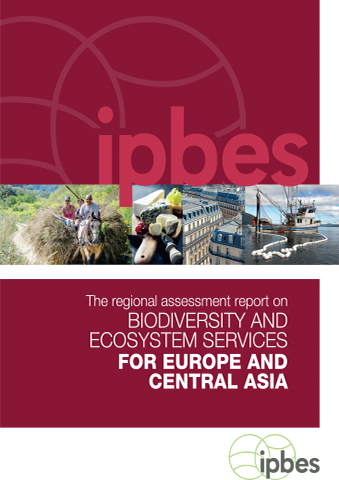 Cover IPBES Assessment Central Asia Europe 2018
