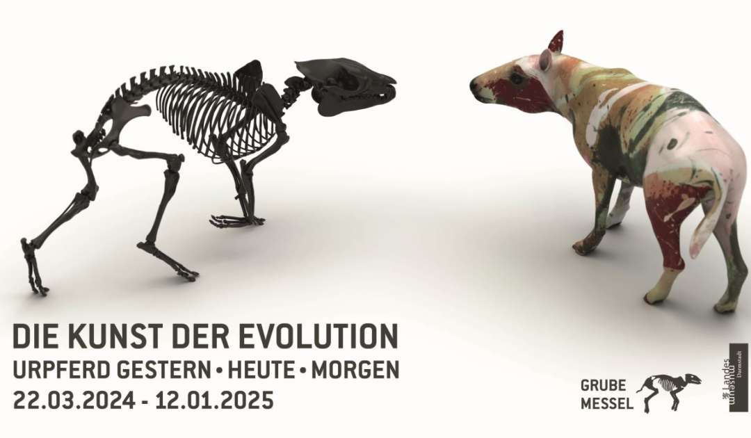 Grube Messel Besucherzentrum „Die Kunst der Evolution. Urpferd gestern ∙ heute ∙ morgen“